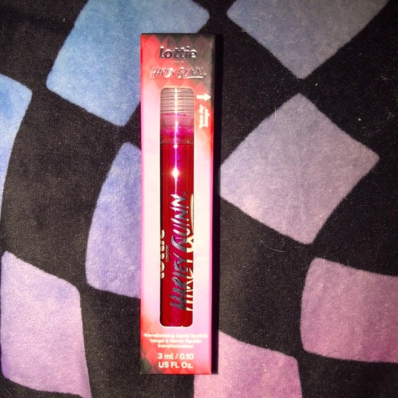 🆕Lottie London xHarley Quinn Transforming Color Liquid Lipstick in Killin’ It♦️ - Picture 2 of 15